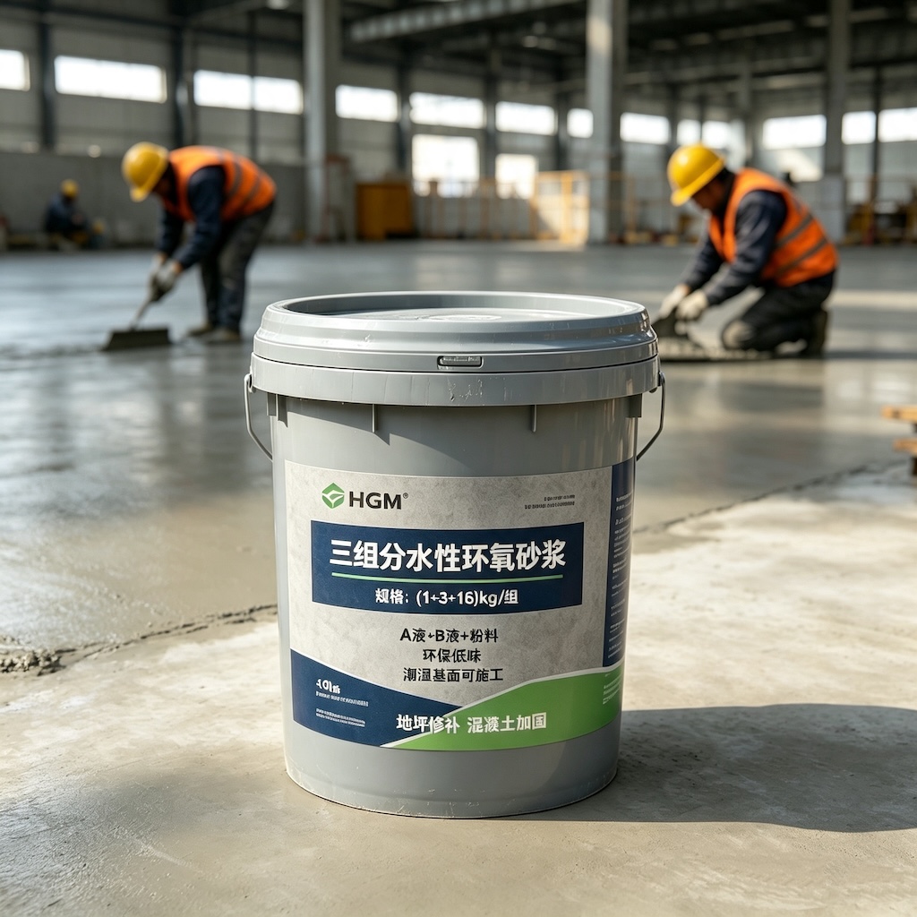 江都三组份水性环氧砂浆